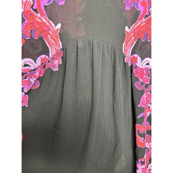 Intimately Free People Womens Floral Symphony Bell Sleeve Slip Tunic Dress XS/TP - Picture 9 of 11